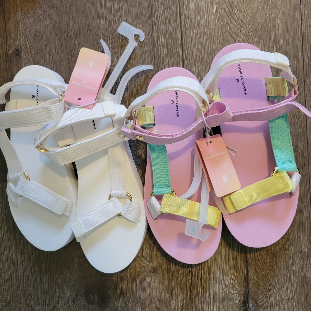 Colorful Sandals with Adjustable Straps